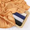 Glimmer Jacquard Satin Crinkle Hijab Silk Scarf Plain Muslim Women Hijabs Crepe Pleated Scarf Islam Women Turban Ramadan