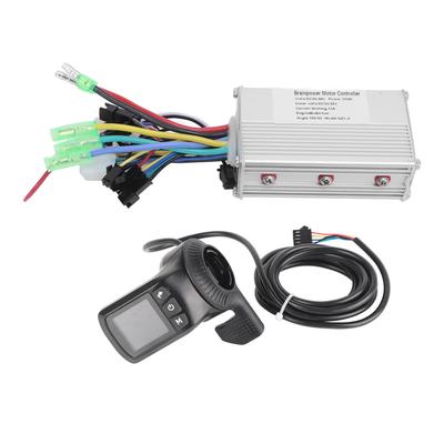 350W 36V 48V Bürstenloser Drehzahlmotor-Controller Daumengashebel mit LCD-GZ3-Panel für Elektrofahrräder