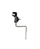 Drum Hardware Cowbell Clip & Chime Stand - Small Percussion & Wood Block Holder