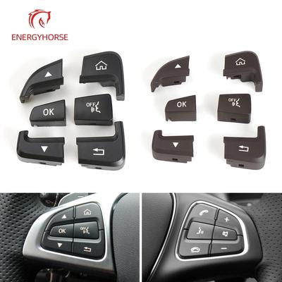 For Mercedes W205 W253 Car Steering Wheel Switch Control Buttons For Benz C GLC Class C200 C220 C260 GLC250 GLC300 2015-2021