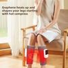 Mechanized Calf Air Pressure Airbag Extrusion Massager, Constant Temperature Hot Compress Vibration Wireless Leg MassagingTool