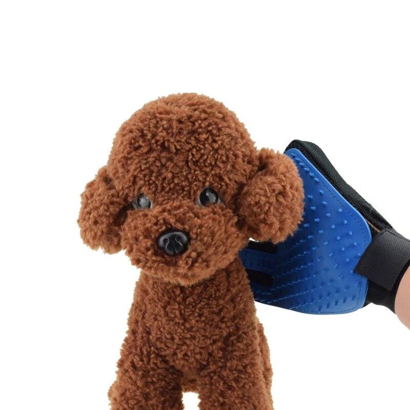 Dog Animal Combs Silicone Dog Pet Grooming Glove For Cats Brush Comb Desheddin Hair Gloves Dogs Bath Cat Cleaning Supplies