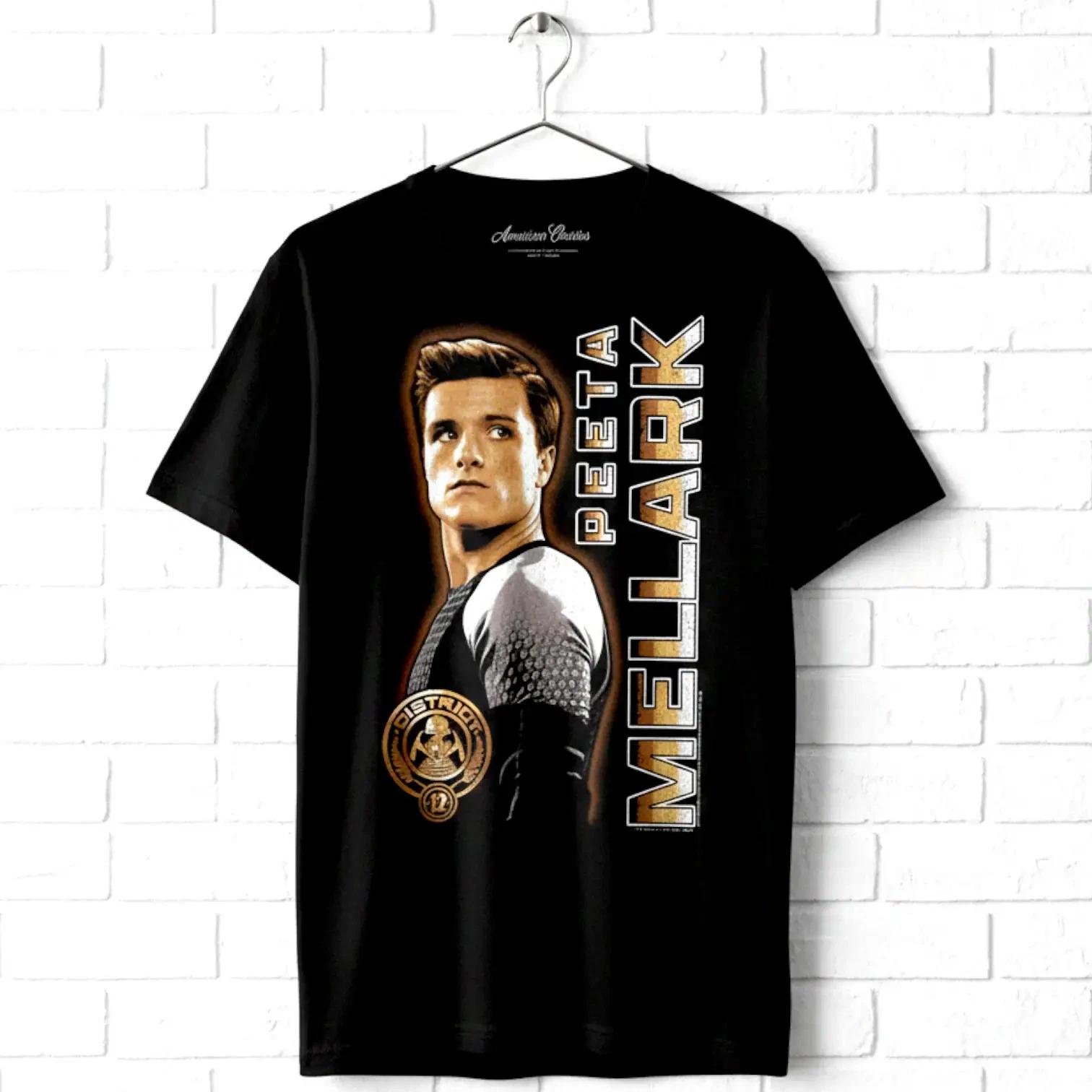 Hunger Games Peeta Mellarck District 12 Men s T Shirt L