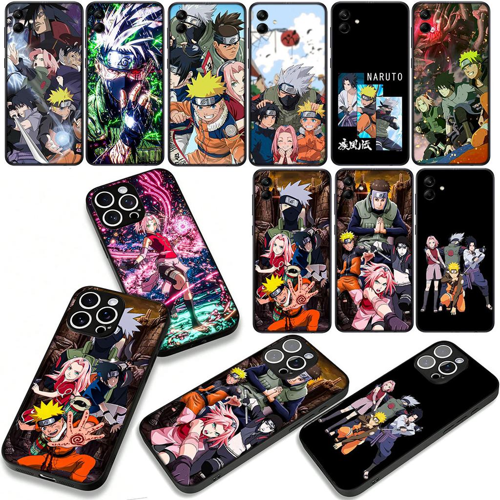 Sasuke Haruno Sakura Narutos Kakashi Cover Phone Case for Apple iPhone 17 16 15 11 Pro XS Max XR 6 7 8 Plus + SE 2020 5 16E