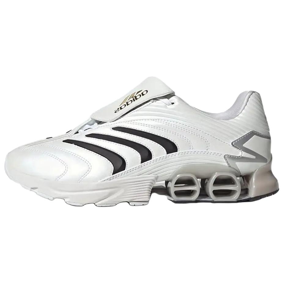 Adidas Predator Megaride White Black Unisex Sneakers Cloud-White Core-Black Gold-Metallic JP7121