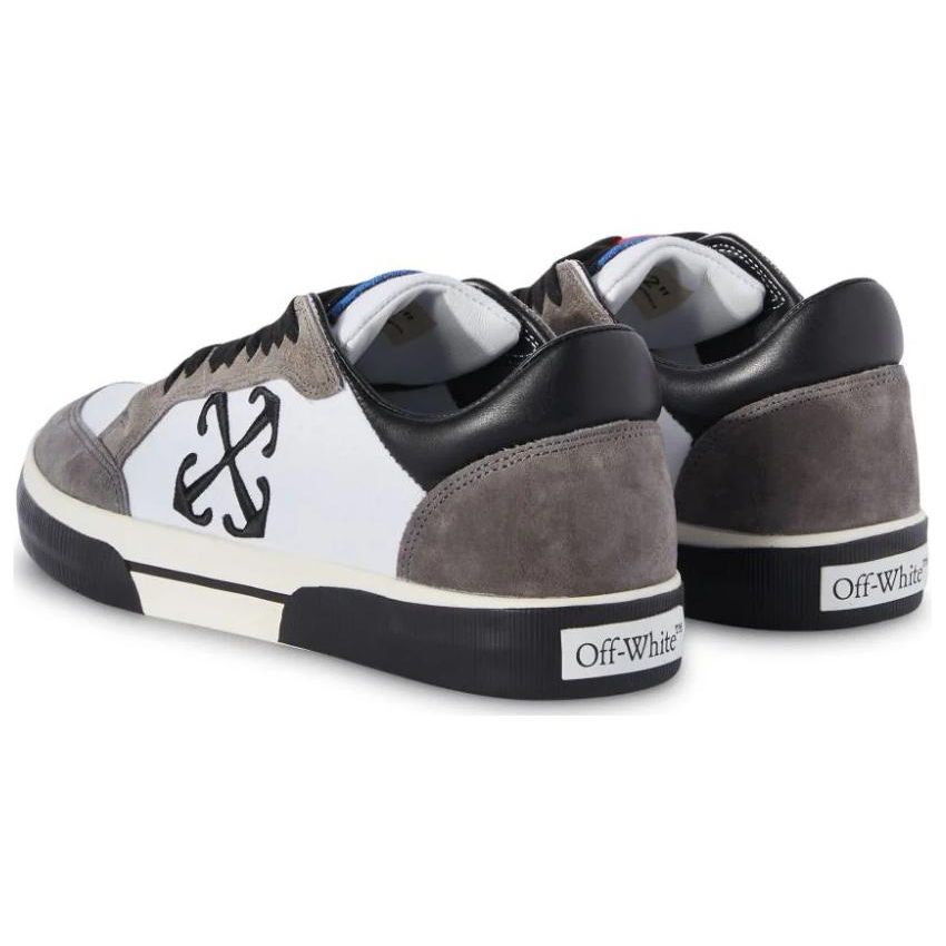 Off-White Новые низкие вулканизированные бело-коричневые мужские кроссовки OMIA293S24FAB002-0110