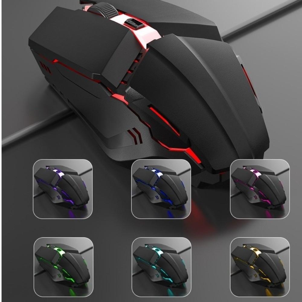 4 Buttons Wired Gaming Mouse Ergonomic Design RGB Gaming Mouse Optical Gaming Mouse  For Gamer