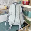 Junior High School Student Schoolbag Women's Backpack Color Contrast Backpack