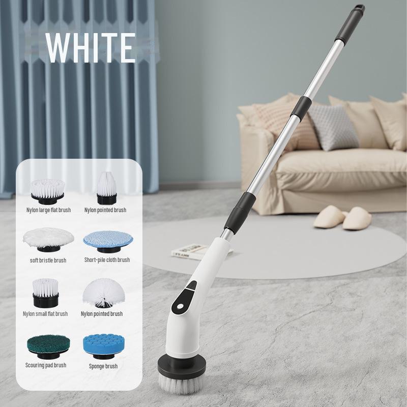 Wireless Dual-Purpose Electric Cleaning Brush for Home, Car, Kitchen, and Bathroom