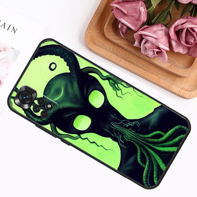 Alien Kawaii Art Case For Xiaomi Redmi Note 14 12 11 9 10 13 Pro 9S 10S 11S 12S Redmi 13C 14C 10C 12C Cover