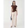 JUZUI Elegant Twist-Knot Lyocell Blend Top