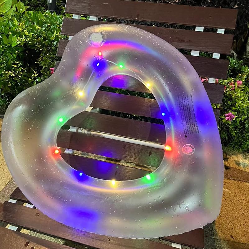 

Float with waterproof LED for adults and looks great on social ages 6 and for summer in the ocean built-in LED, light-up float, children, unisex,