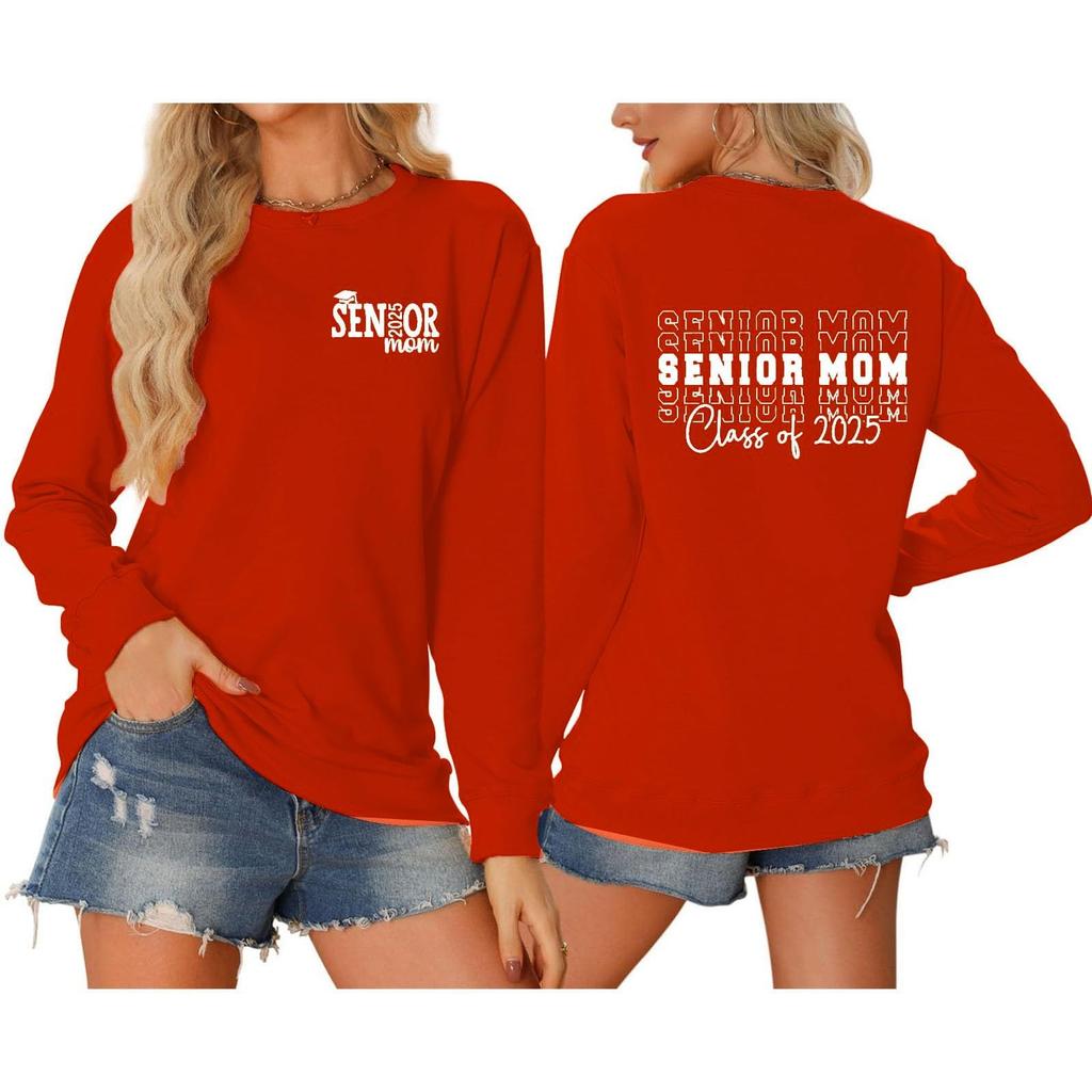 Ladies Fashion Casual Long Sleeve Halloween 3d Simulation Embroidery Printed Crew-Neck Hoodie Top