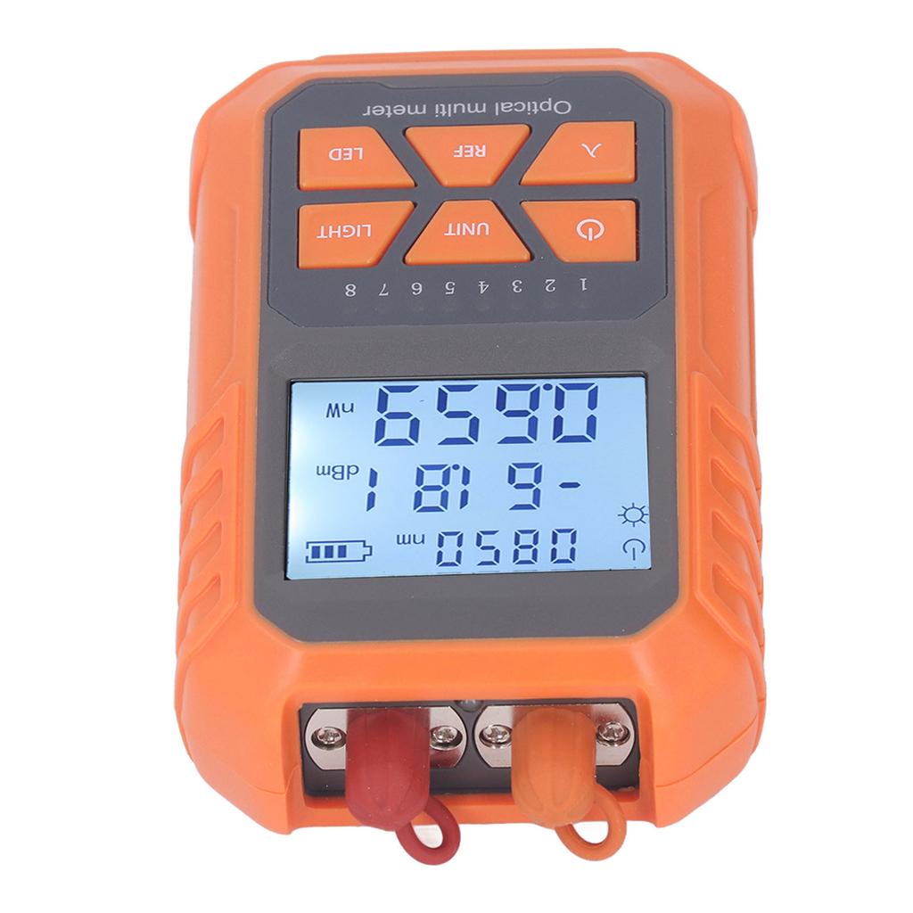 5KM Visual Fault Locator Optical Power Meter Handheld VFL Fiber Optic Cable Tester ?70?6dbm