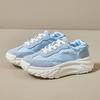 Spring New Women Shoes Chunky Sneakers Girl Fabric Platform Shoes Thick-soled Jogging Shoes
