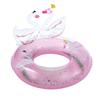 Ring Childrens Swimming Thickened Cute Sequin Threedimensional Swan Water Toy