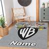 Warner Bros. Funktioniert (10) Personalisieren Sie Ihren Namens-Teppich, Ihr Bürostuhl-Kissen, Ihr Geschenk für Schlafzimmer und Wohnzimmer zu Hause.