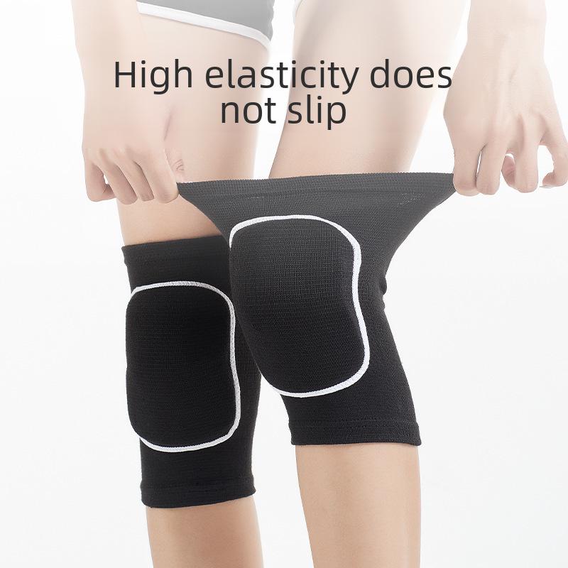 Genunchiere anti-coliziune pentru dans și sport: Spumă îngroșată pentru yoga, dans stradal și volei.