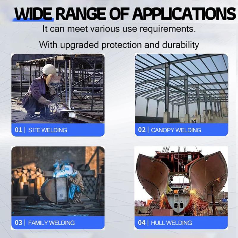 300Cm-10M Sveisekabel 300A Sveisekabel 10 Meter Kraftig Strøm Sveiseverktøy Elektrodeholder Messing Jern Sveis
