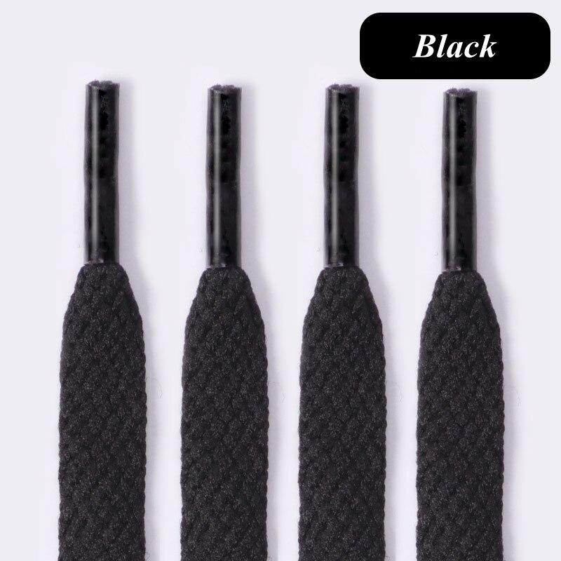 1Pair 36colors Flats Shoelaces Classic Shoe Laces Off Sneaker White Sports Men Women Children Shoelace Casual Shoe Strings