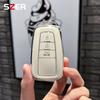 TPU Car Key Cover For Corolla Rav4 Camry 70 CHR Prado 150 Highlander Key Case Holder Accessories Fob 2 3 Buttons