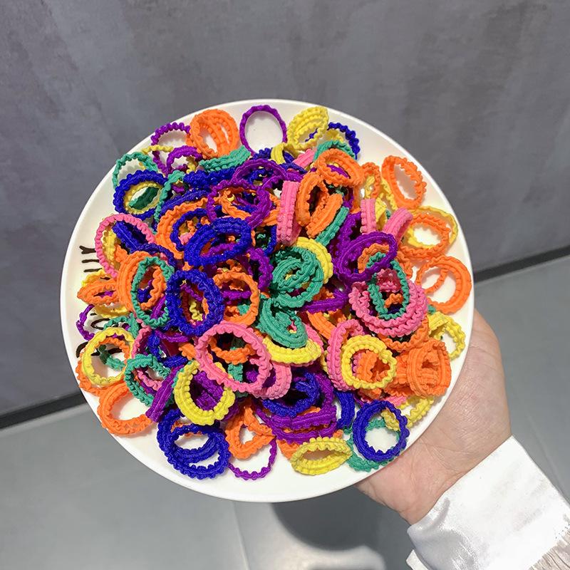 

Candy Color Lace Hair Ties for Girls - Gentle on Hair