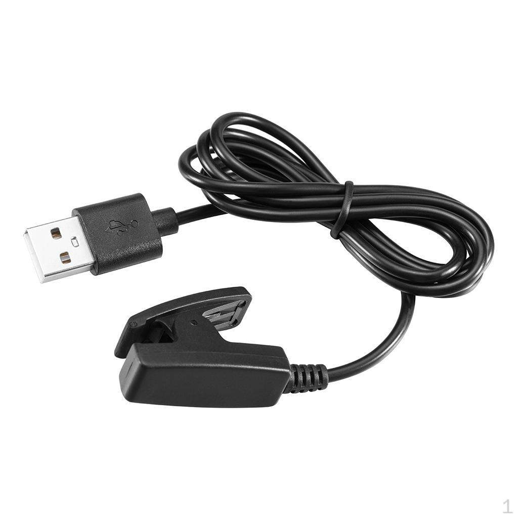 

Charger Compatible with Forerunner 35 230 235 64 735XT, Replacement USB Charging Cable Cord Clip
