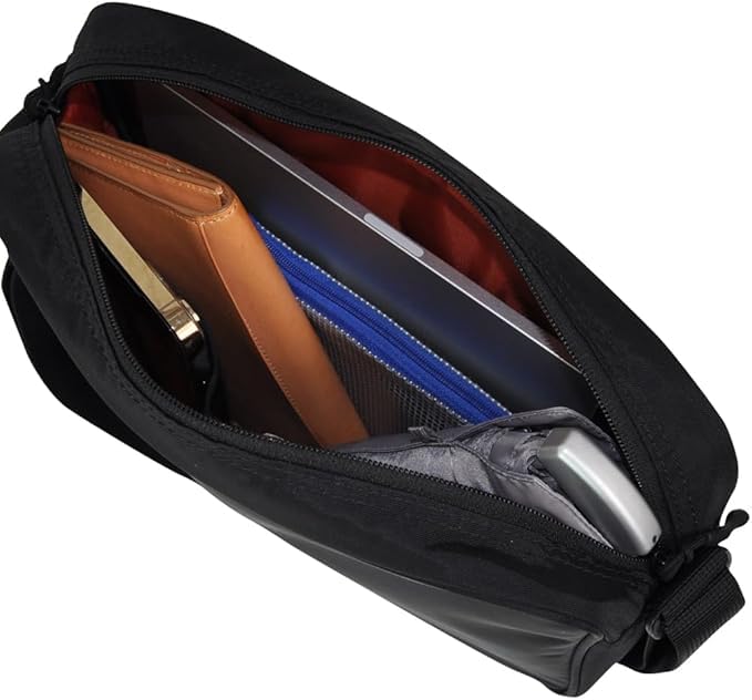 5607mba flap shoulder unisex [Manhattan Passage] (Midnight Blue) B5-compatible bag,