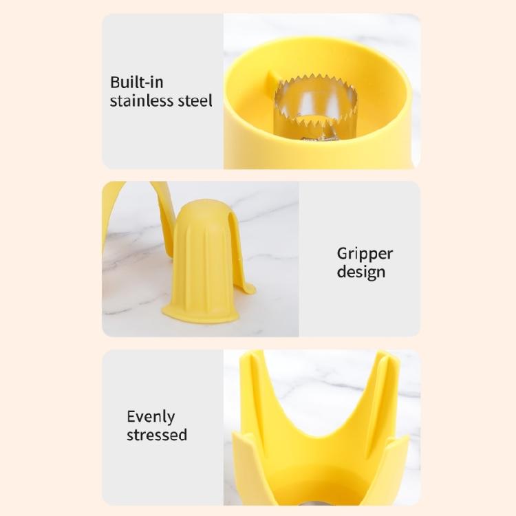 Space Saving Corn Shelling Tool Professional Corn Kerneler Device With Stainless Steels Blade For Cooking