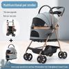 Lightweight Foldable Pet Stroller for Cats & Dogs - Compact & Portable for Small Pets