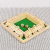 Wooden Children's Digital Four-sided Card Game Toy Educational Digital Desktop Interactive Mathematical Logical Thinking Toy