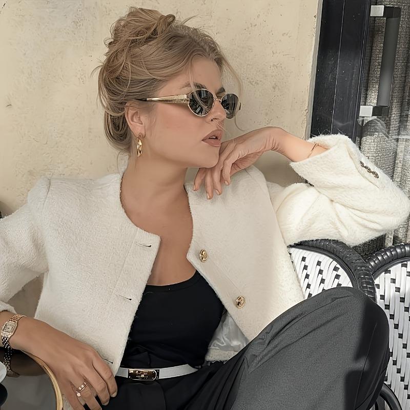 2 Pieces of Women's Y2K Retro Metal Frame Fashion Glasses Hexagonal and Elliptical Retro Polygon Design Suitable for Wearing