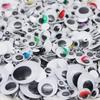 100pcs/200pcs Self-adhesive Googly Wiggle Eyes for DIY Scrapbooking Crafts Projects DIY Dolls Accessories Eyes Handmade Toys