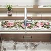 Beautiful Rose Sink Splash-Proof Faucet Mat Kitchen Water-Absorbing Table Mat Countertop Waterproof Protective Mat Bathroom Mat