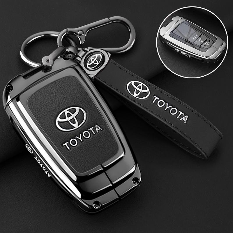 Car Key Cover Car Key Protector Shell Accessories For Toyota Corolla Prius Camry CHR C-HR RAV4 Altis Land Cruiser Prado