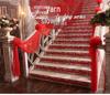 Wedding Gauze Curtain & Decoration with Floral Ball - Perfect for New Home & Stair Handrails, Free Shipping