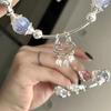 Beaded Butterfly Trendy Bracelet For Women Elegant Alloy Plated Fashion Summer 2024