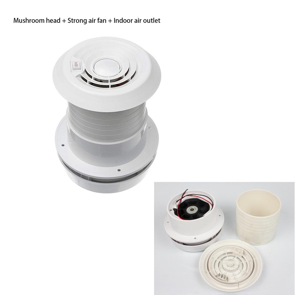 12V RV Strong Wind Mushroom Head Exhaust fan RV Caravan Car Motorhome Roof Vent Ventilation Cooling Exhaust Fan