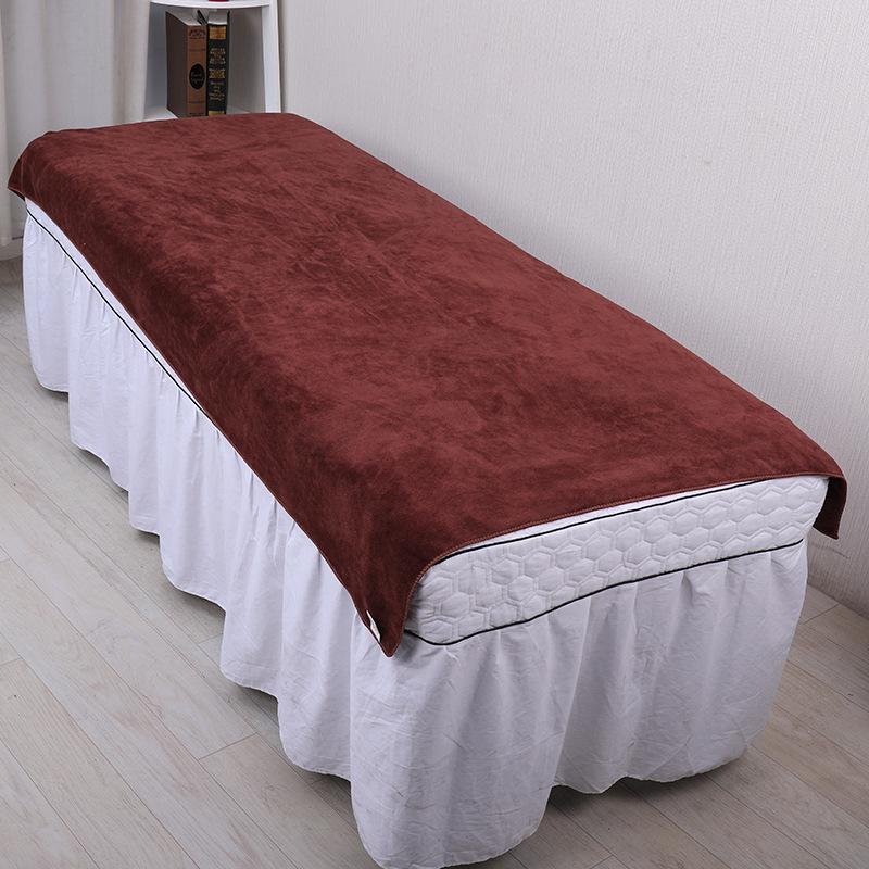 

Мягкое, Впитывающее, Не линяющее Взрослое Банное Полотенце - Толстое, Большого Размера для Использования в Спа или Салоне 70x140cm Thick кофейный