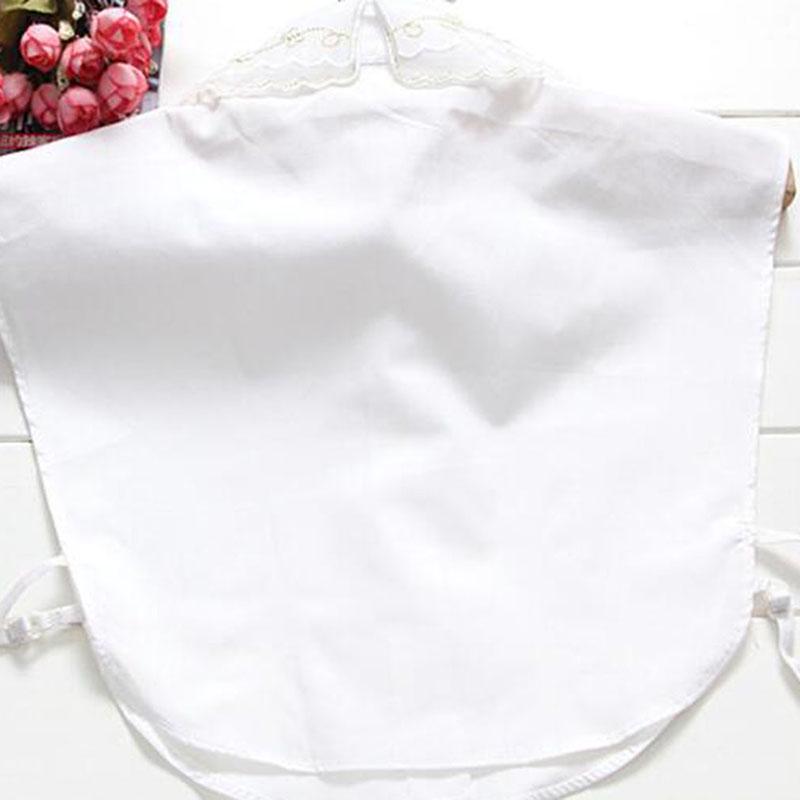 Black Flower Lace False Detachable Apparel Accessories Fake Collar Spring Winter Sweater Collar