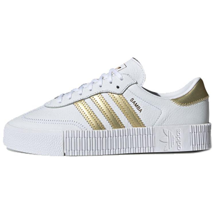 

Adidas Sambarose White Gold Metallic Женские кроссовки Cloud-White EE4681