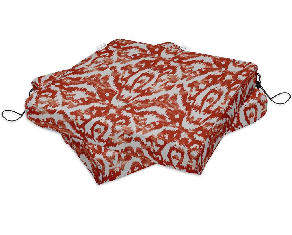 Vargottam Perfect Outdoor Indoor Square Corner Seat Cushions Water-Resistant Lounge Chair 18.5" X 16" Home Office Patio Furniture