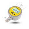 Digital Hydraulic Industrial Pressure Gauge Lower Mount Battery Powered Large LCD Dispaly Reset Function 5 Units Durable