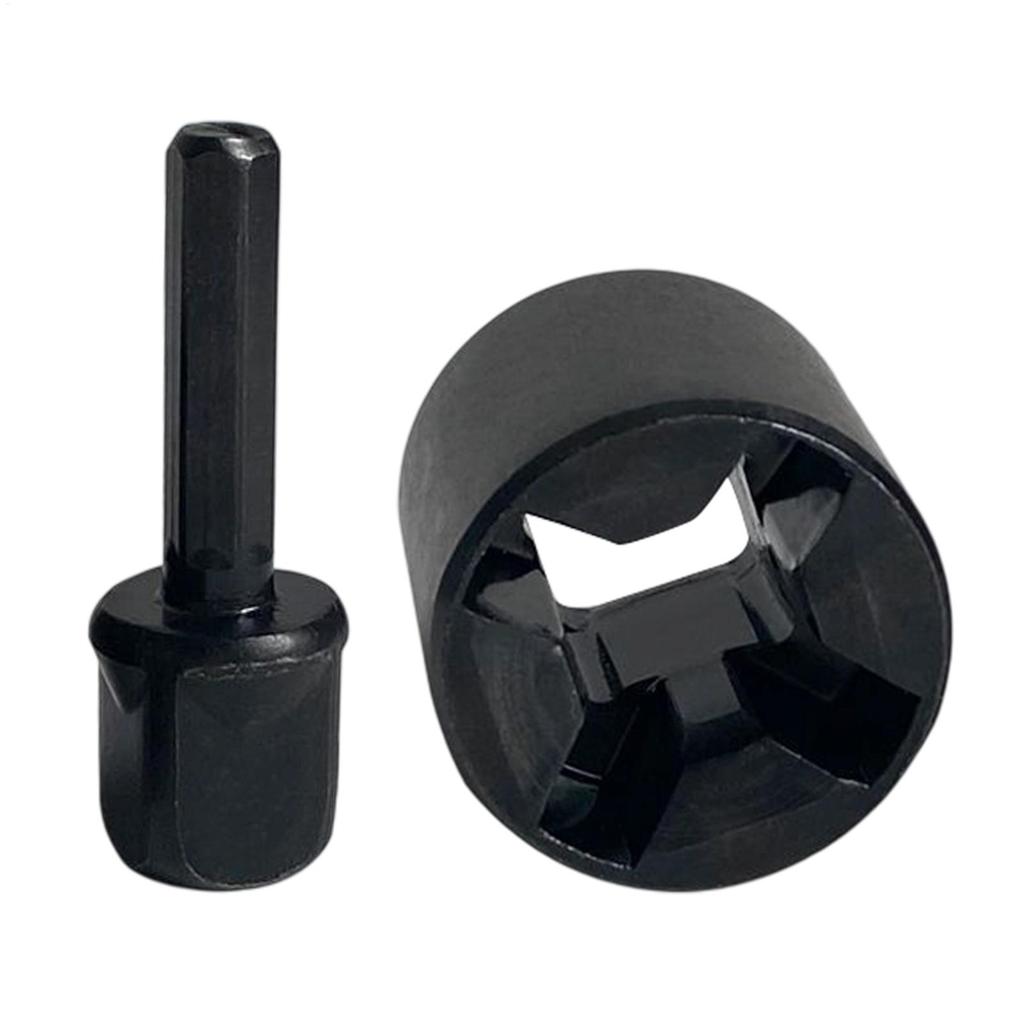 Jack Socket Adapter Stabilizer Jack Drill Adapter RV Electric Leveling Jacks Heavy-Duty Stabilizer Tool Wrench for Repair Mainte