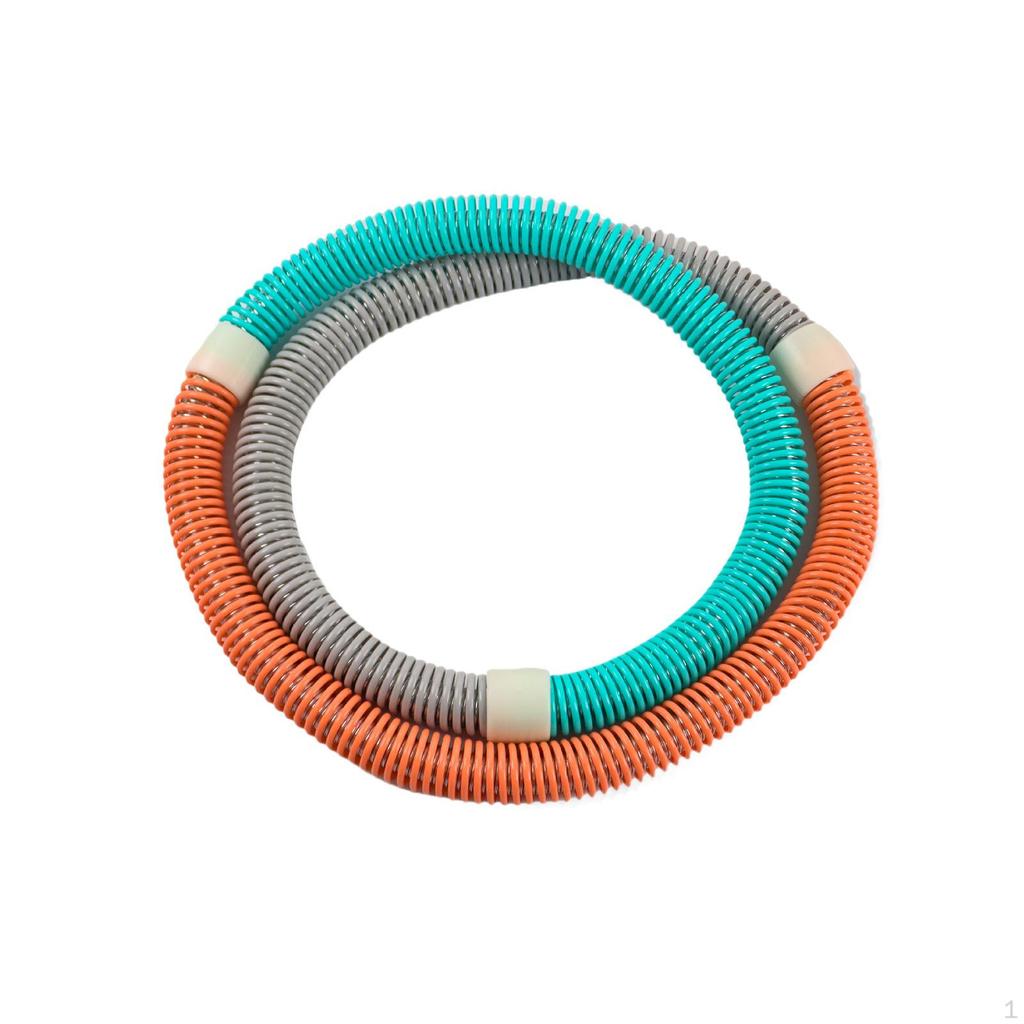 Fitness Hoop Abdomen Circle for Home and Travel Portable Weighted Spring Workout