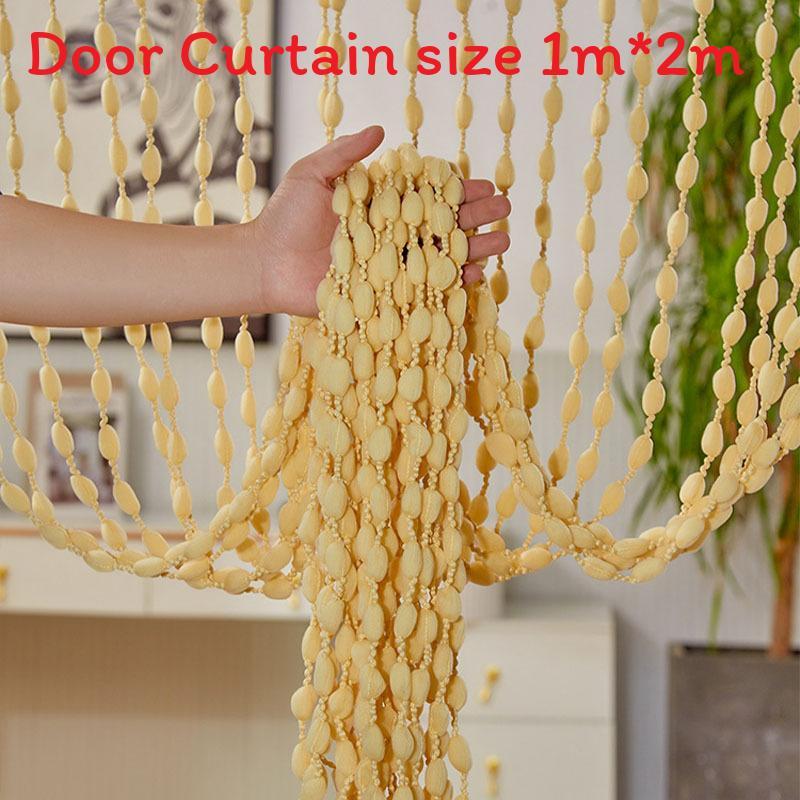 Nordic Style Lighttransmitting Tassel Curtain For Hotel Wedding Salon Decor