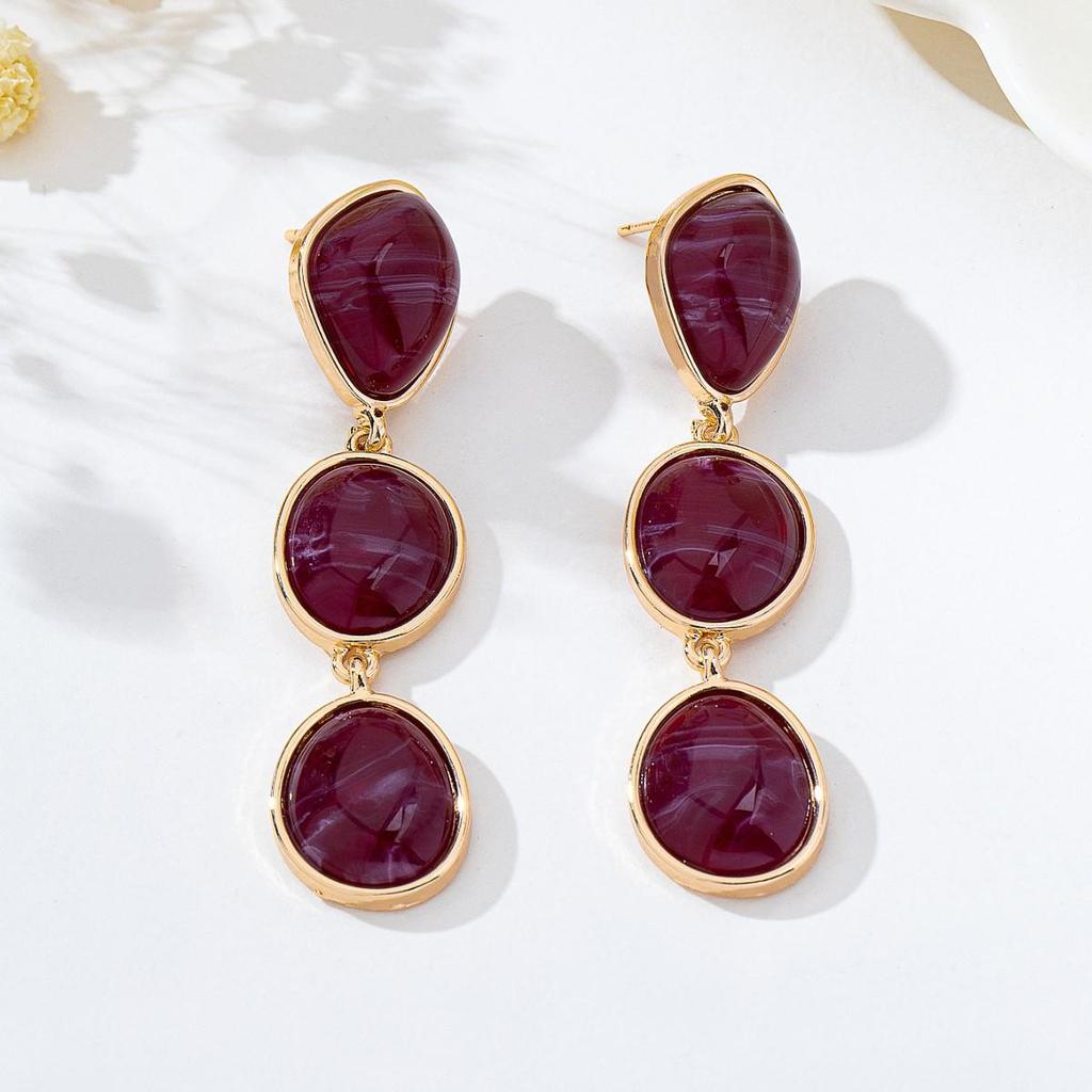 Elegant Slimming Long Drop Earrings - Versatile Women's High-Class Stud Jewelry