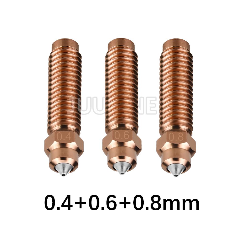 CC CC2 For Elegoo Centauri 0.2/0.4/0.6/0.8 Carbon Hotend Nozzle CC CC2 Chromium Zirconium Copper Bimetallic Nozzle3D Printer