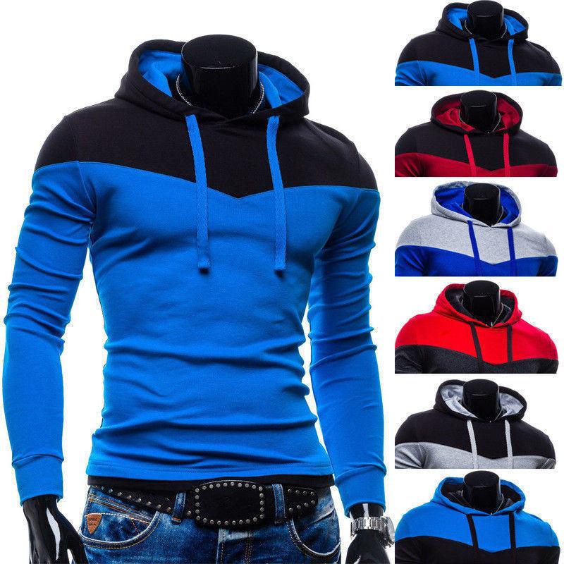 Coat Mens Jacket Outwear Sweater Winter Slim Fit Hoodie Warm Hooded Sweatshirt