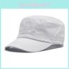 Simple Solid Color Casual Neutral Cotton Duckbill Cap Sun Protection Outdoor Casual Hat For Sunshade